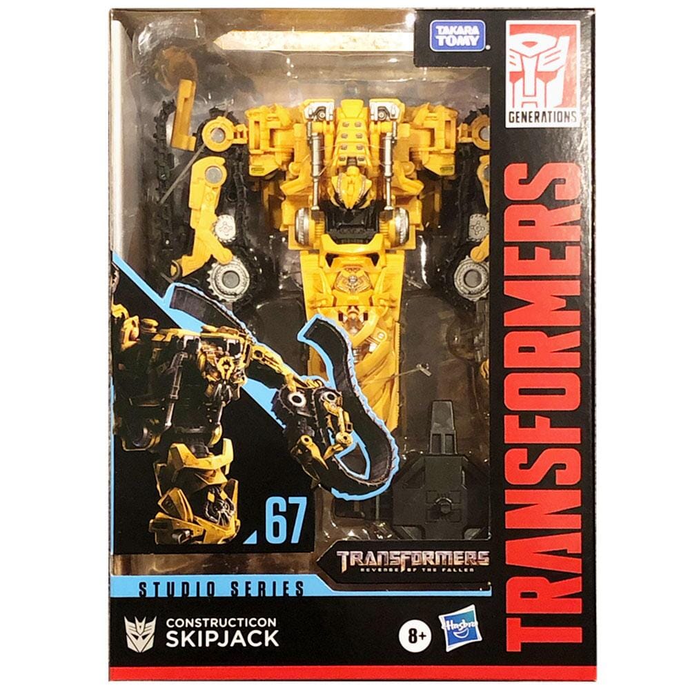 Transforemers Studio Series Constructicon Skipjack Voyager Figure 