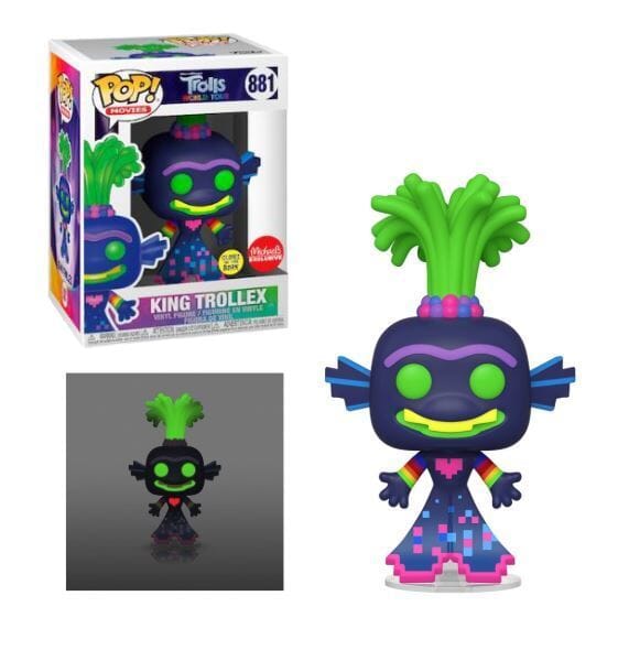 Trolls World Tour King Trollex (Glow) Exclusive Funko Pop! #881 Funko 