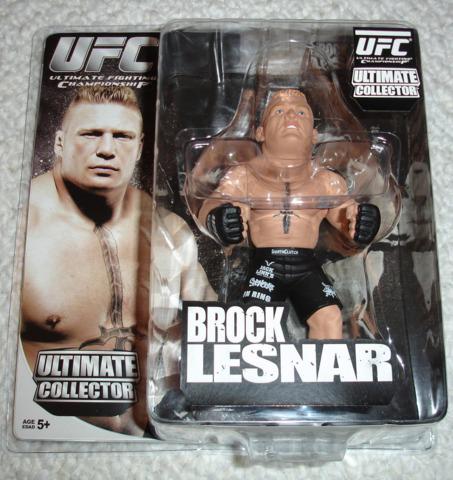 UFC Brock Lesnar Ultimate Collector Series 4 figure UFC Undiscovered Realm 