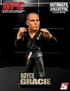 UFC Royce Gracie Black Grey Gi Variant Ultimate Collector Series 4 Figure UFC Undiscovered Realm 
