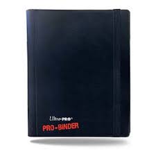 Ultra Pro 4 Pocket Black Pro Binder