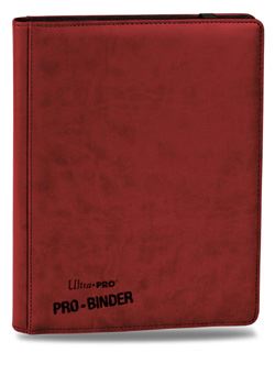 Ultra Pro 9 Pocket Red Premium Leatherette Pro-Binder Undiscovered Realm 