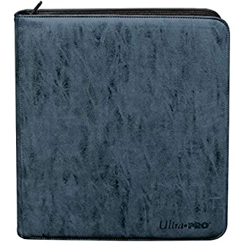Ultra Pro 9 Pocket Sapphire Suede Zippered Premium Binder