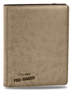Ultra Pro 9 Pocket White Premium Leatherette Pro-Binder