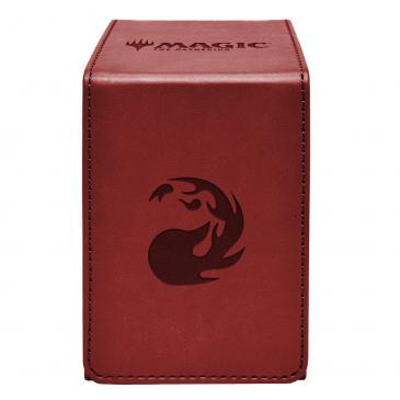 Ultra Pro Alcove Flip Deck Box Red Mana Magic the Gathering