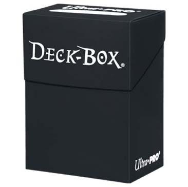Ultra Pro Deck Box Black Deck Boxes Undiscovered Realm 