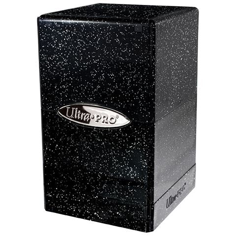 Ultra Pro: Deck Box Satin Tower: Glitter Black