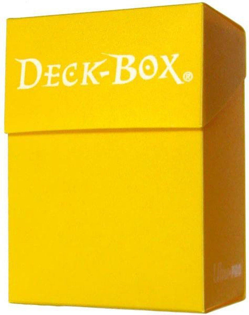 Ultra Pro Deck Box Yellow Undiscovered Realm 