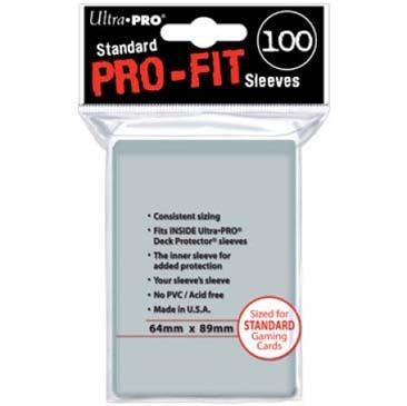 Ultra Pro Pro-Fit Standard Size Deck Protectors (Perfect Fit) 100ct