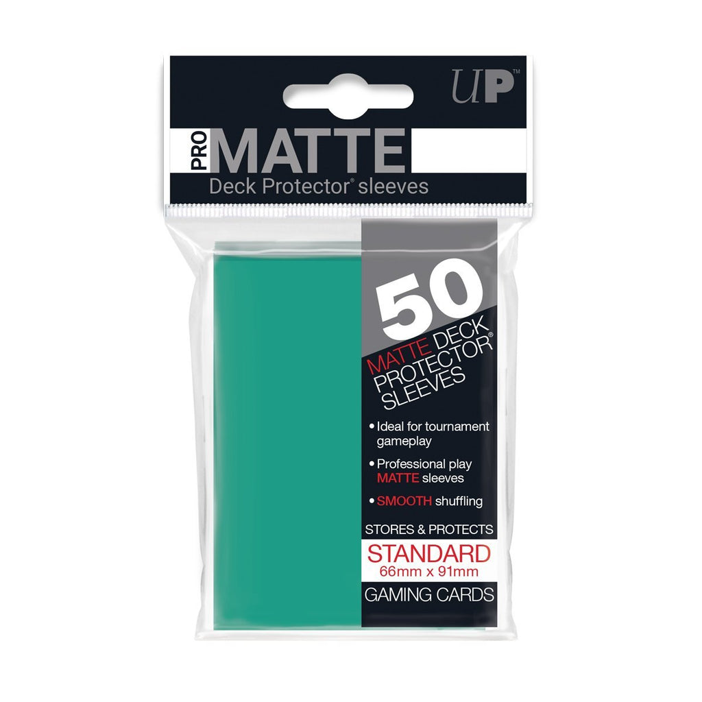 Ultra Pro Pro-Matte Sleeves Aqua Standard Size 50CT