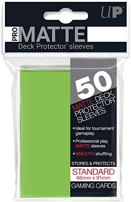 Ultra Pro Pro-Matte Sleeves Lime Green Standard Size (50CT)