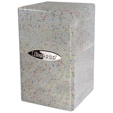 Ultra Pro Satin Tower Glitter Clear