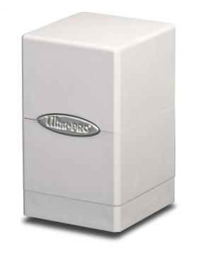 Ultra Pro Satin Tower White Deck Box