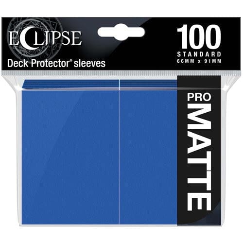 Ultra Pro Sleeves- Eclipse Matte - Pacific Blue (100)
