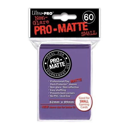 Ultra Pro SMALL Pro Matte Purple Deck protector Sleeves 60 Count