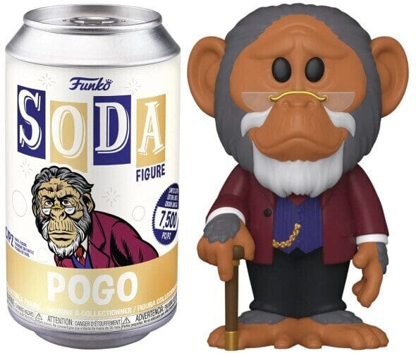 Umbrella Academy Pogo Funko Vinyl Soda (Opened Can)