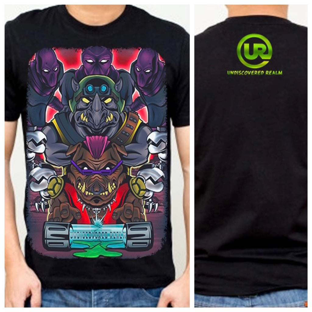 Teenage Mutant Ninja Turtles (TMNT) inspired Mutant Punks Limited Edition Undiscovered Realm Shirt