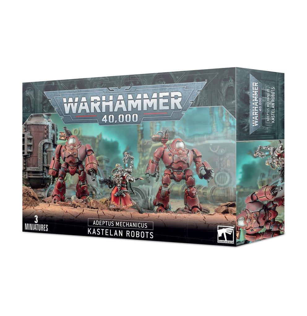 Warhammer 40K: Adeptus Mechanicus Kastelan Robots (New Box Art)