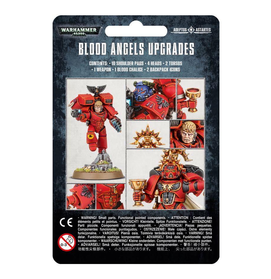 Warhammer 40k Blood Angels Upgrade Kit Warhammer 40k Undiscovered Realm 
