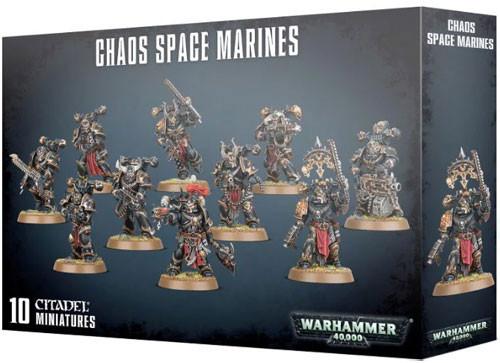 Warhammer 40k Chaos Space Marine Squad 