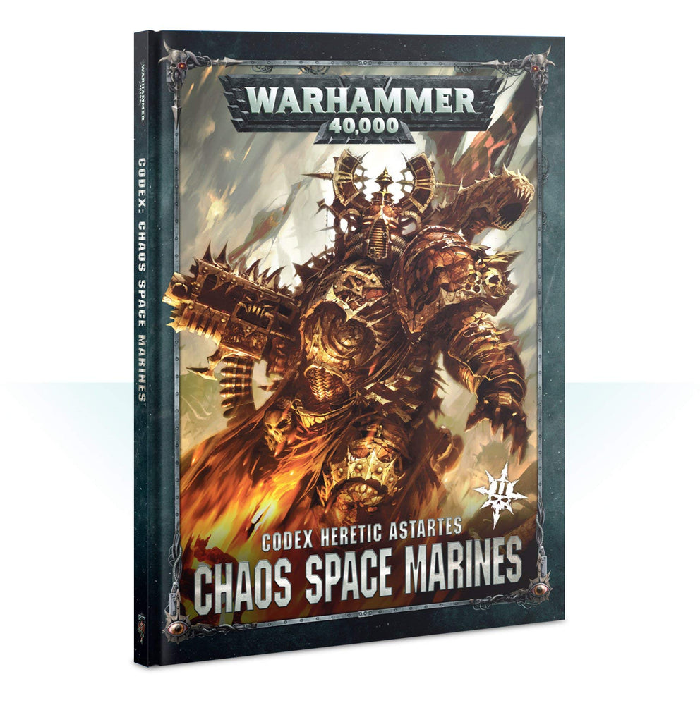 Warhammer 40K Codex: Hereticus Astartes Chaos Space Marines Second Edition Warhammer 40k Undiscovered Realm 