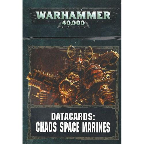 Warhammer 40K Datacards: Chaos Space Marines Warhammer 40k Undiscovered Realm 