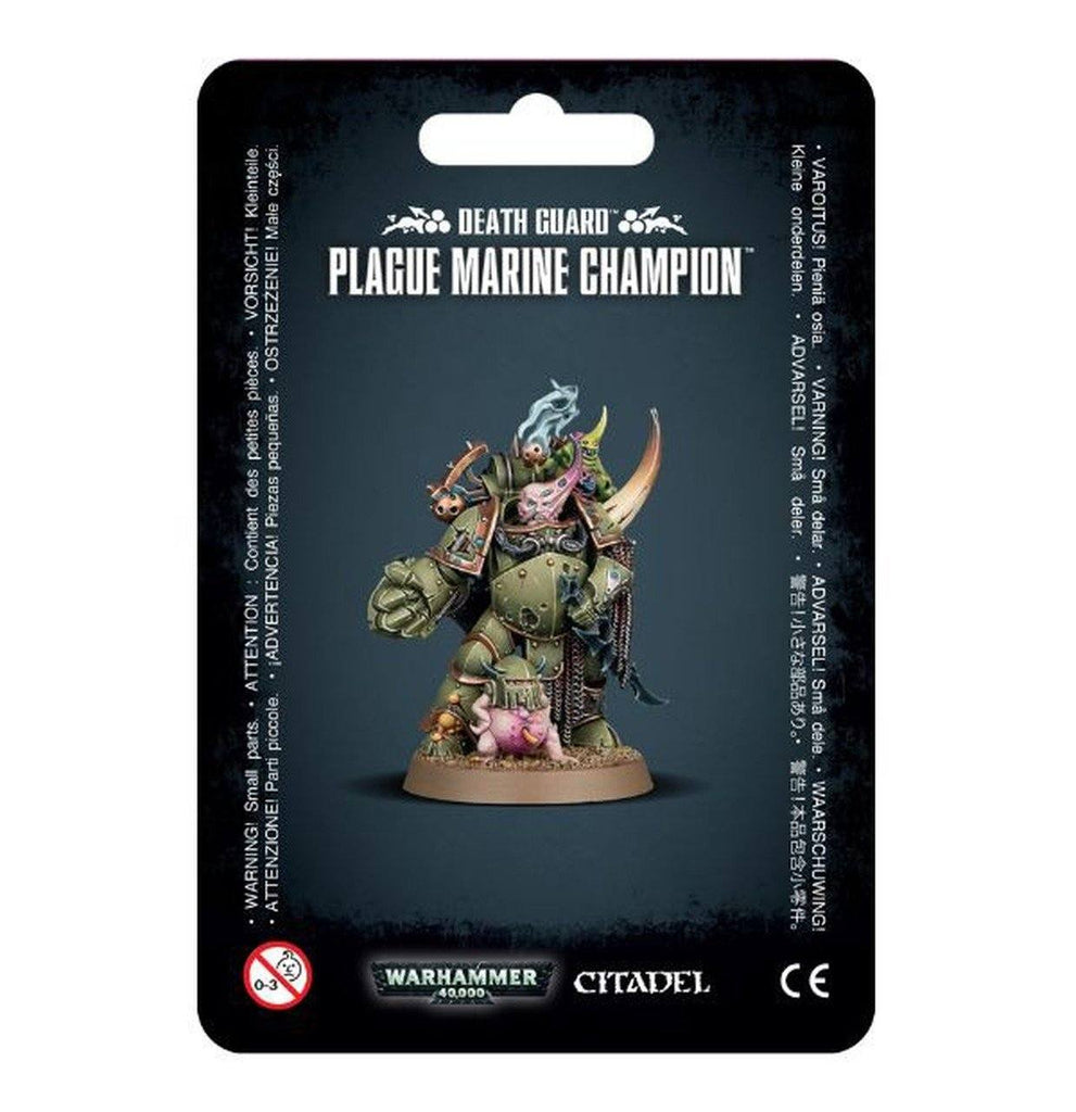Warhammer 40k Death Guard Plague Marine Champion Warhammer 40k Undiscovered Realm 