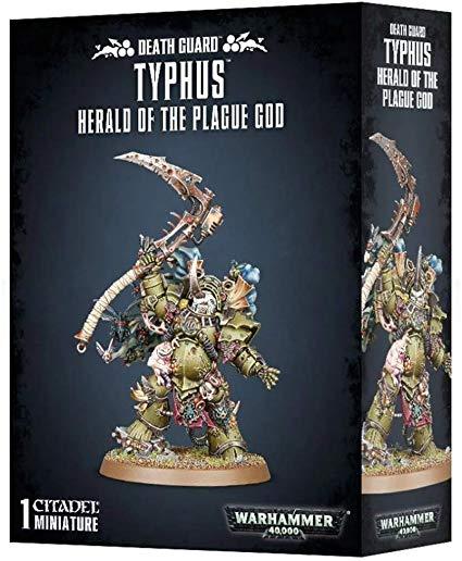 Warhammer 40k Death Guard Typheus, Herald of the Plague God Warhammer 40k Undiscovered Realm 