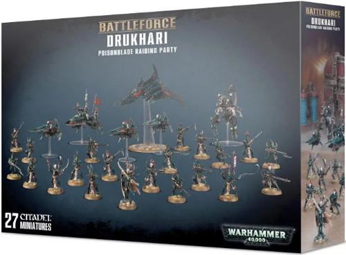 Warhammer 40K Drukhari Battleforce Poisonblade Raiding Party