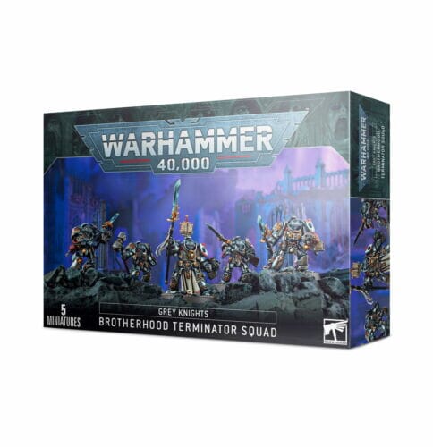 Warhammer 40K Grey Knights Brotherhood Terminator Squad 