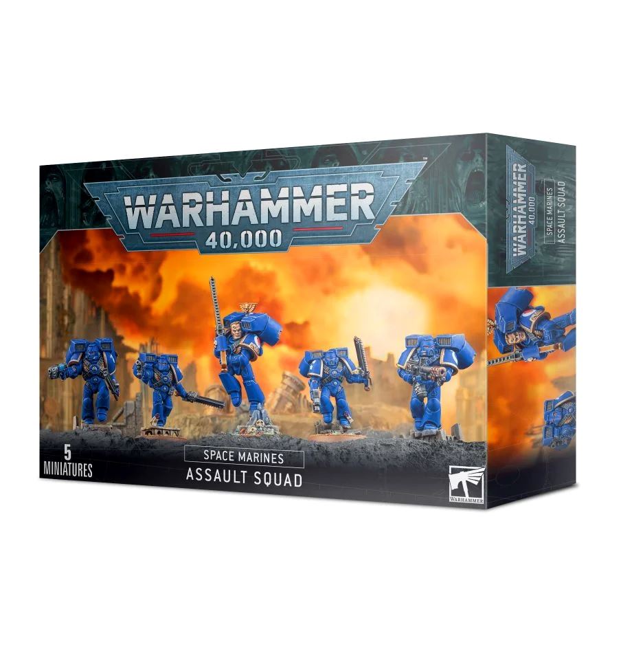 Warhammer 40K: Space Marine Assault Squad