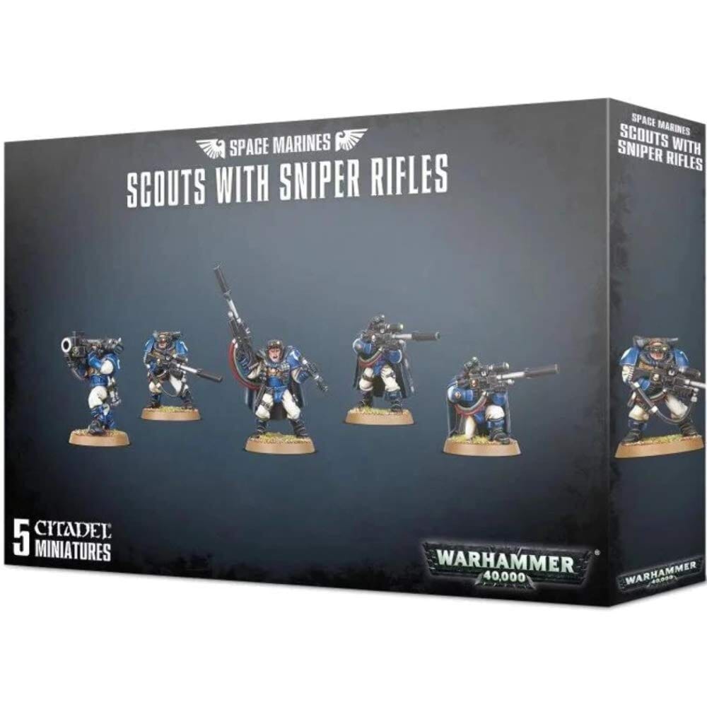 Warhammer 40K Space Marine Scouts with Sniper Rifles Games Workshop 