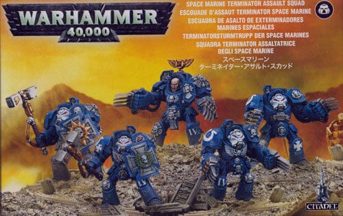 Warhammer 40K: Space Marine Terminator Assault Squad
