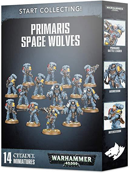 Warhammer 40k Start Collecting! Primaris Space Wolves Warhammer 40k Games Workshop 