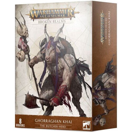 Warhammer Age of Sigmar: Broken Realms - Ghorraghan Khai - The Butcher-Herd