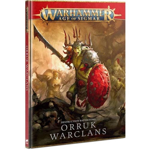 Warhammer Age of Sigmar: Destruction Battletome - Orruk Warclans (2021) Games Workshop 