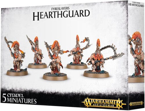 Warhammer Age of Sigmar: Fyreslayers - Hearthguard Berzerkers / Auric Hearthguard