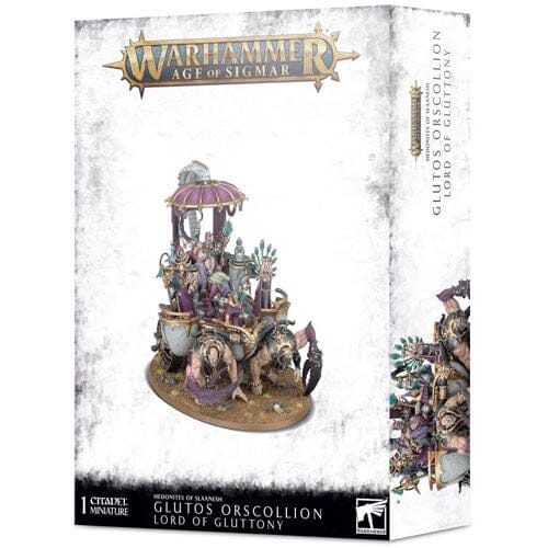 Warhammer Age of Sigmar: Hedonites of Slaanesh - Glutos Orscollion, Lord of Gluttony