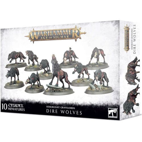 Warhammer Age of Sigmar: Soulblight Gravelords - Dire Wolves 