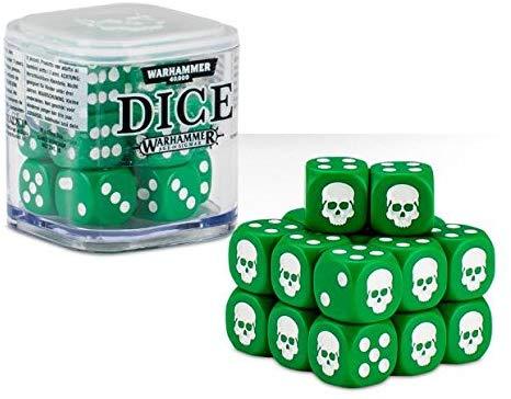 Warhammer Dice Cube: Green (20) Warhammer 40k Undiscovered Realm 