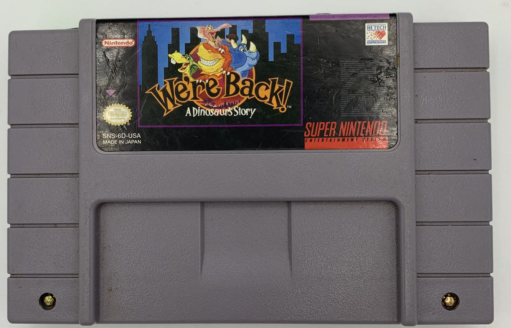 We’re Back! A Dinosaur’s Story for the Super Nintendo (SNES) (Loose Game)