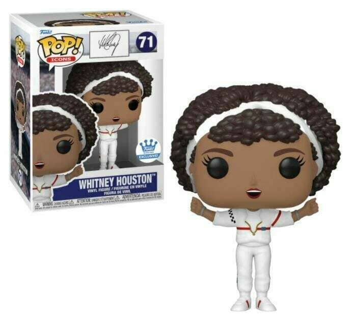 Whitney Houston (Super Bowl) Exclusive Funko Pop! #71