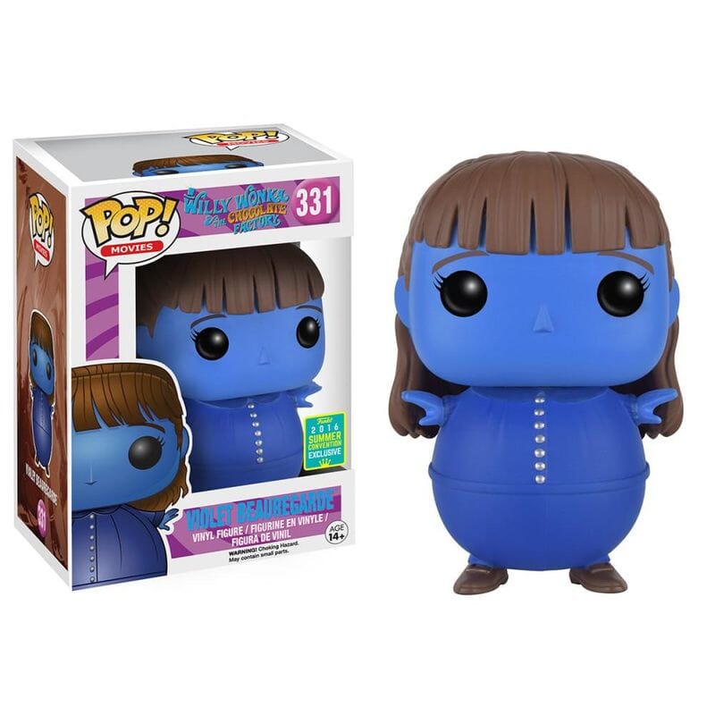 Willy Wonka Violet Beauregarde (Blueberry) Summer Convention Exclusive Funko Pop! #331