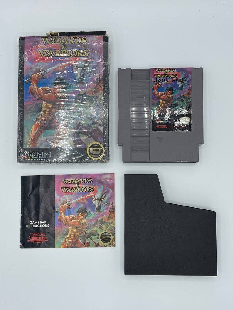 Wizards & Warriors for the Nintendo Entertainment System (NES) Game (Complete in Box)