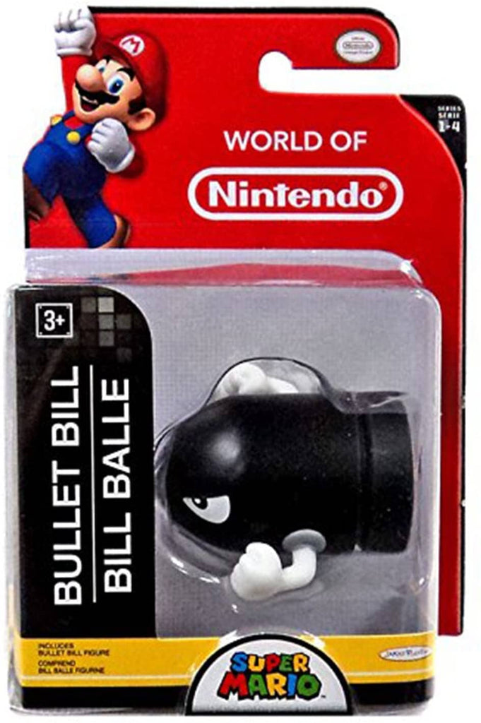 World of Nintendo Super Mario Bullet Bill Figure