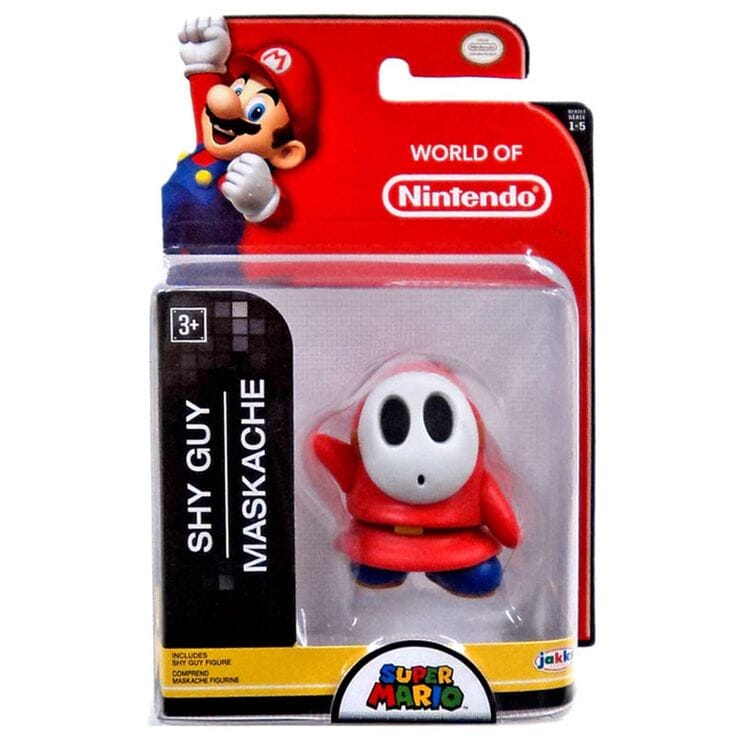 World of Nintendo Super Mario Shy Guy Figure