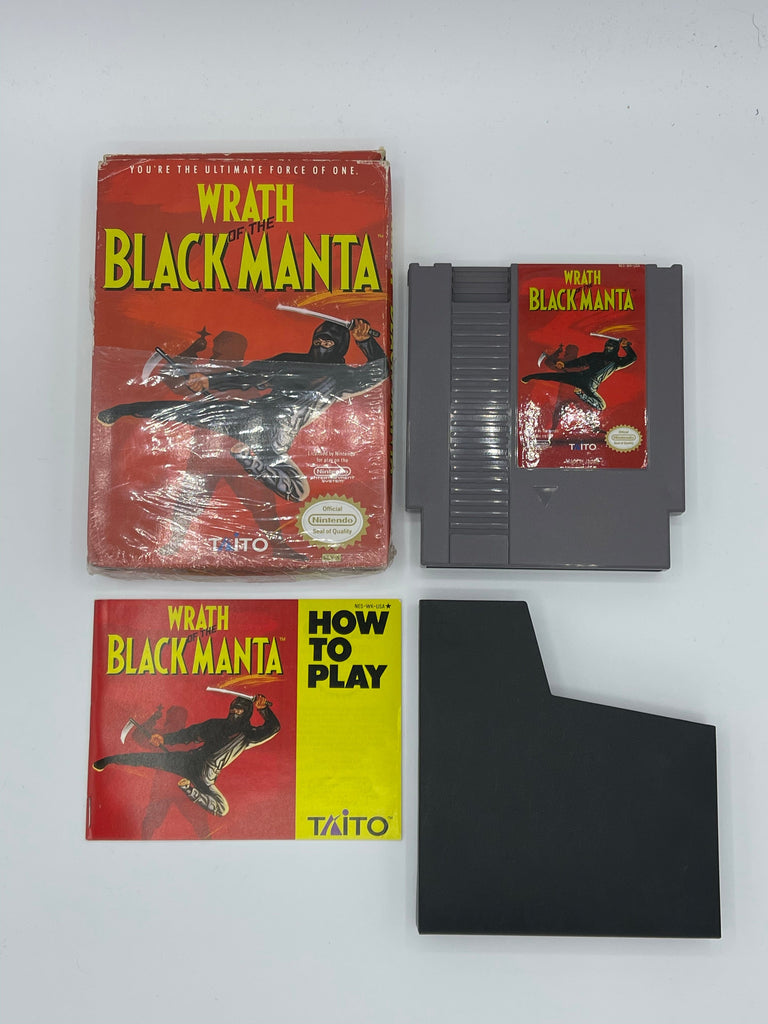 Wrath of the Black Manta for the Nintendo Entertainment System (NES) Game (Complete in Box)