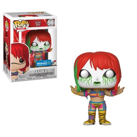 WWE Asuka (Green Mask) Exclusive Funko Pop! #56