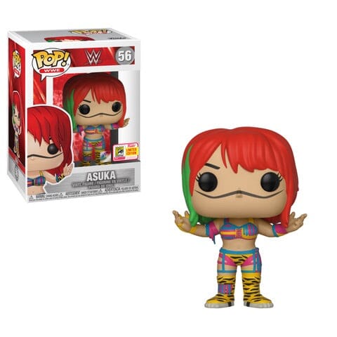 WWE Asuka SDCC (Official Sticker) Exclusive Funko Pop! #56