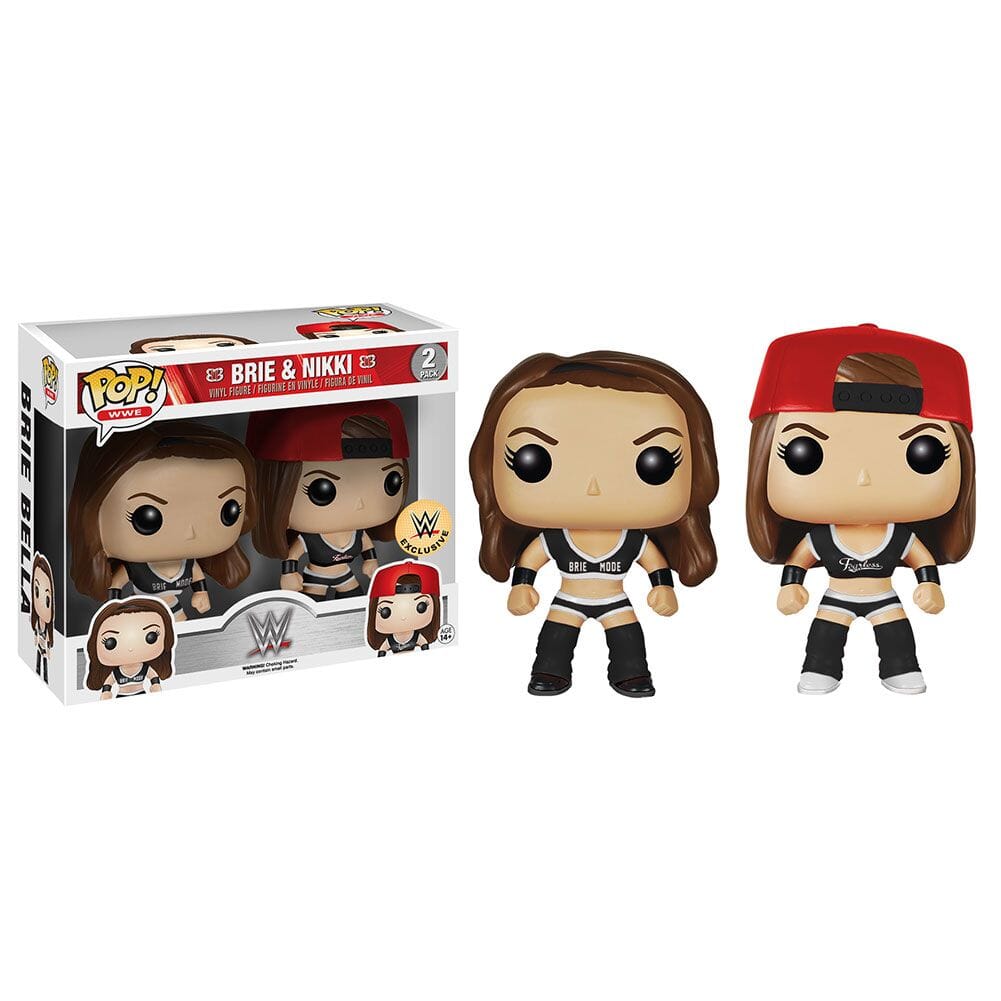 WWE Brie and Nikki (Black Outfit) Exclusive Funko Pop! 2 Pack Funko 
